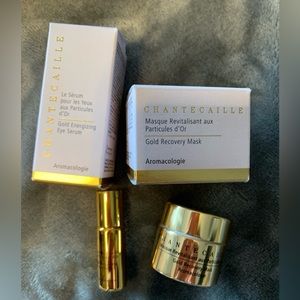 Chantecaille 2 products: eye serum+ facial mask 8ml in total